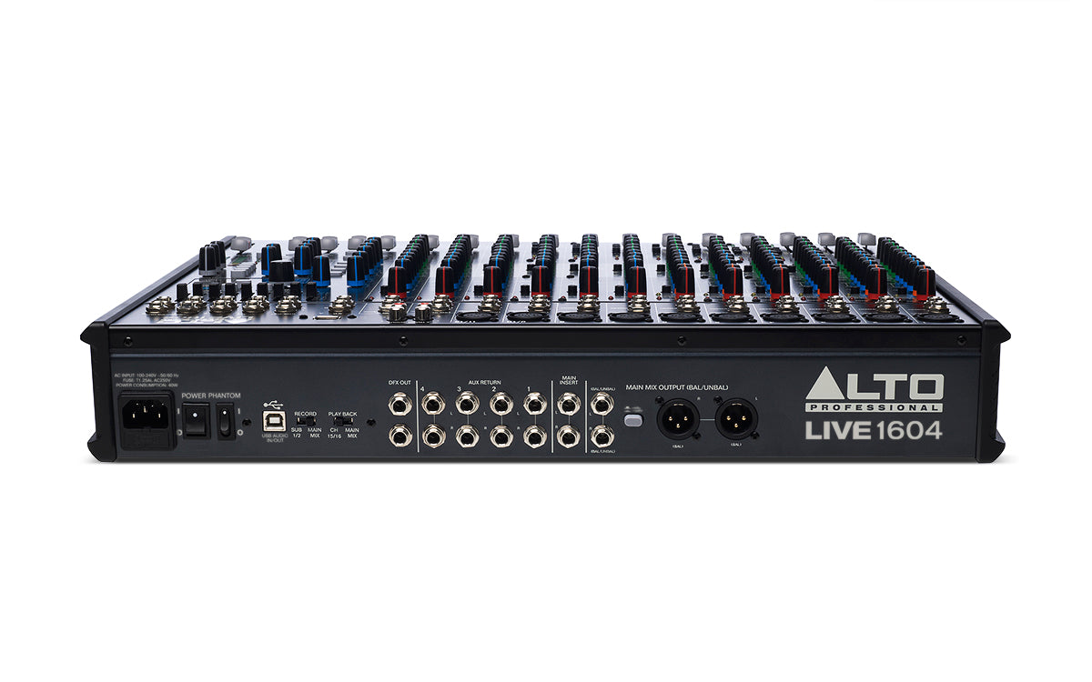 Alto Professional - Live 1604 Professional 16/CH 4-Bus USB Mixer & Effects