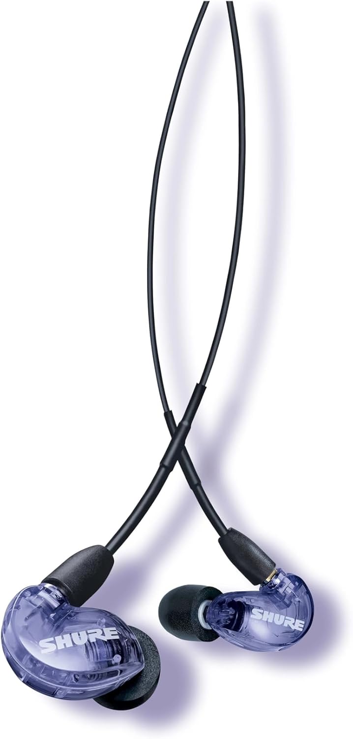 Shure SE215 Sound Isolating Earphones Special Edition Purple