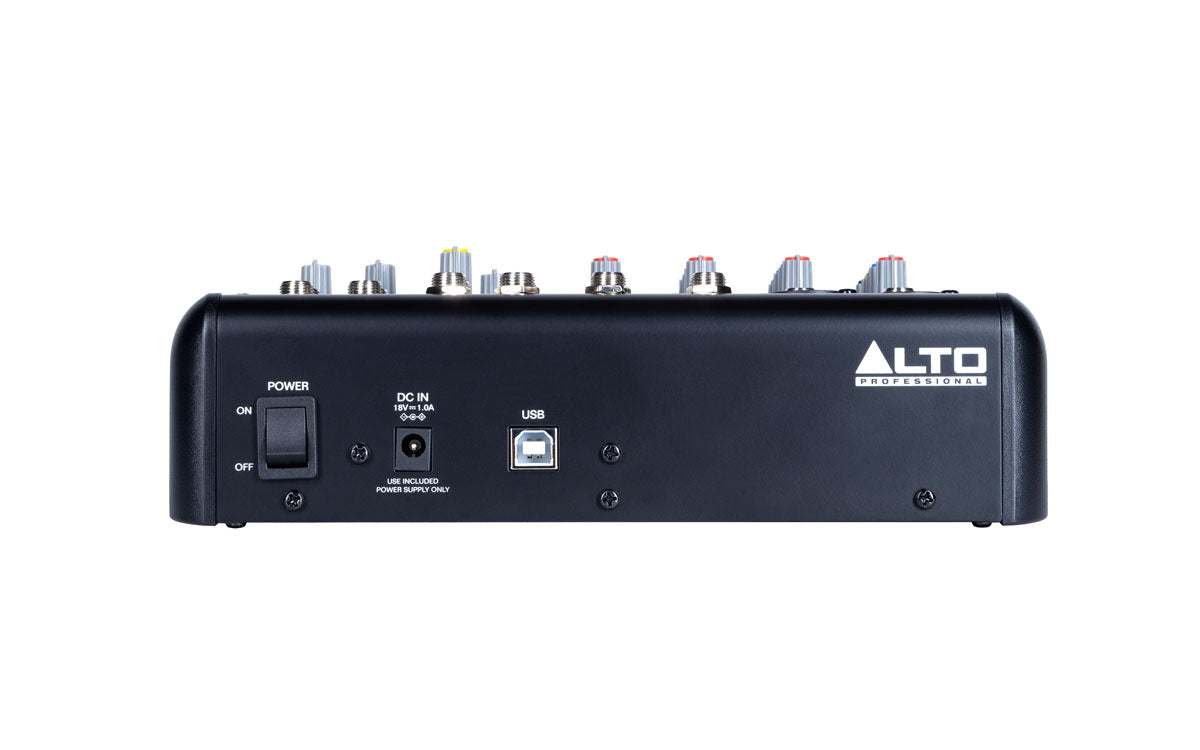 Alto Professional Truemix 600 6-Channel Compact Mixer USB, BT