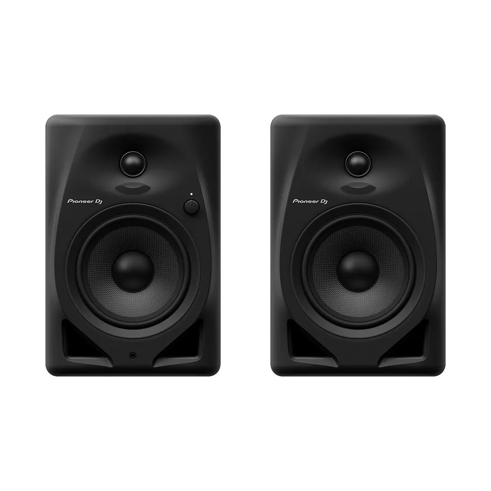 Pioneer DJ DM-50D Loudspeaker Compact Monitor Powered 2-way 5" LF; D Class Amp; Black (Pair)