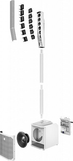 Electro-Voice EVOLVE 30M White Portable Powered Column System