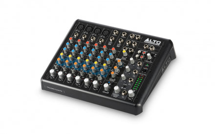 Alto Professional Truemix 800 8-Channel Compact Mixer USB, BT & FX