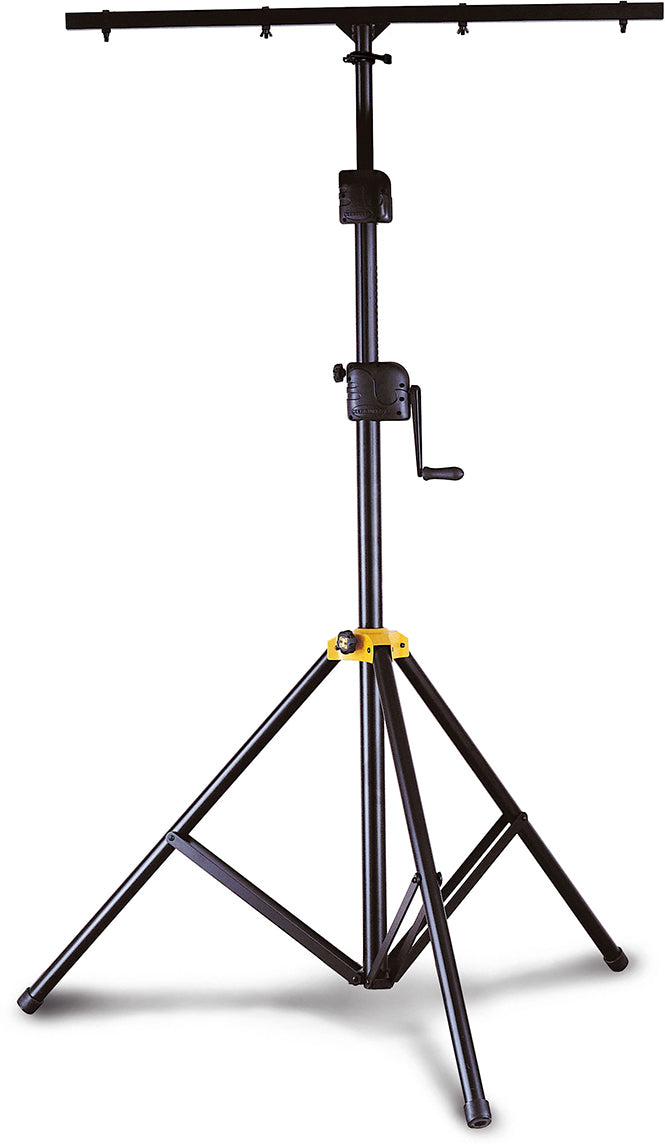Hercules LS700B Winch Up Lighting Stand & T-Bar