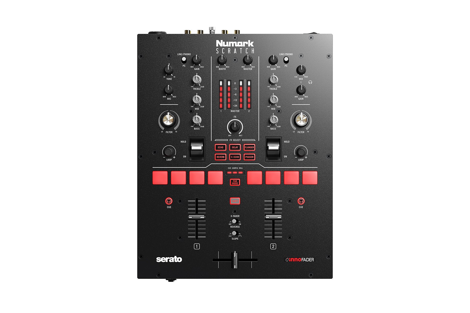 Numark Scratch 2ch Mixer with Inno-fader & Serato