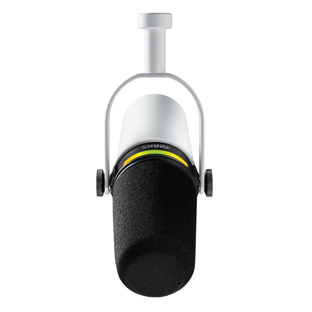 Shure MV7+ Podcast Microphone - White