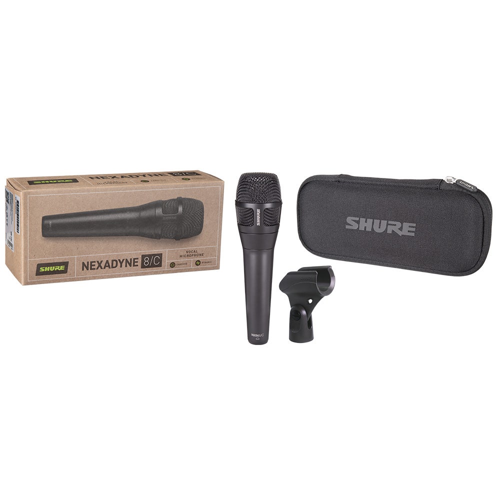 Shure Nexadyne Dynamic Vocal Microphone Cardioid XLR; Black **** Pre Order****