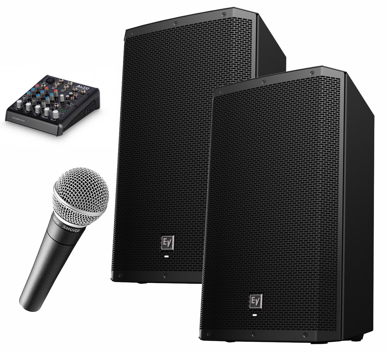 EV Speaker / Shure P.A Essentials hire