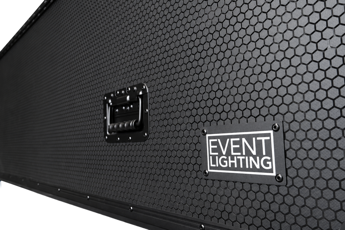Event Lighting TVCASE7080DUAL Flight Case for Dual 70–80-inch TVs