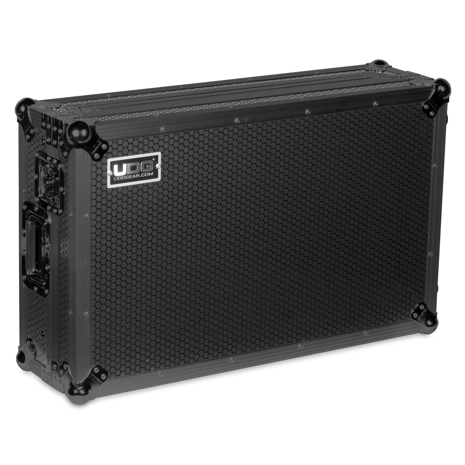 UDG U91077BL Ultimate Flight Case Pioneer DDJ-REV7 Black Plus (Laptop Shelf + Wheels)