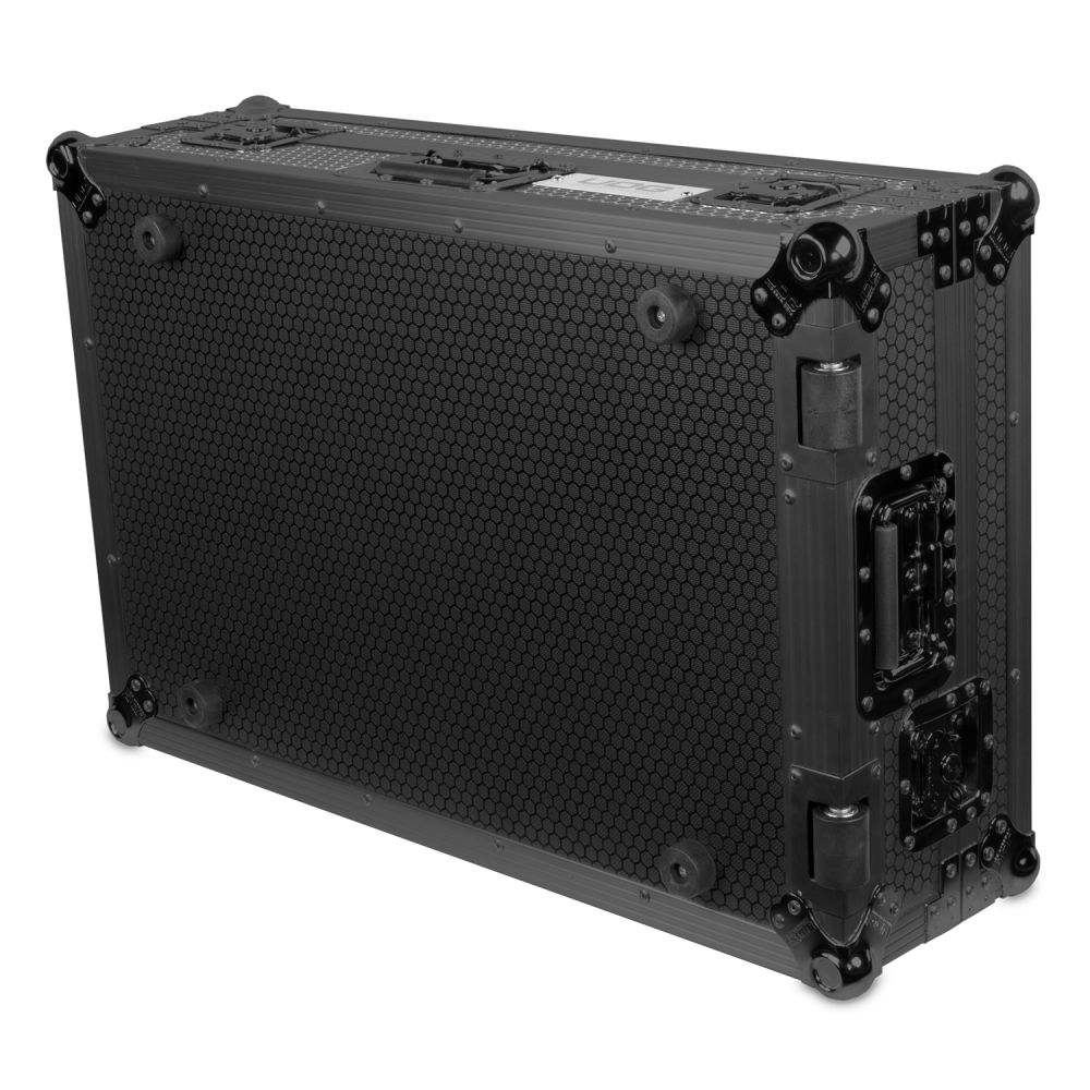 UDG U91088BL UDG Ultimate Flight Case Pioneer DDJ-FLX10 Black Plus (Laptop Shelf + Wheels)