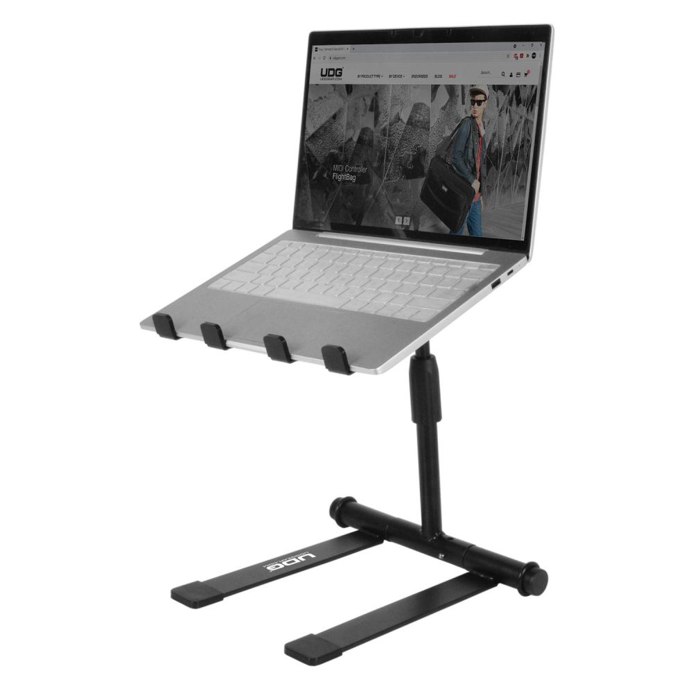 UDG Ultimate Height Adjustable Laptop Stand Black - U96111BL