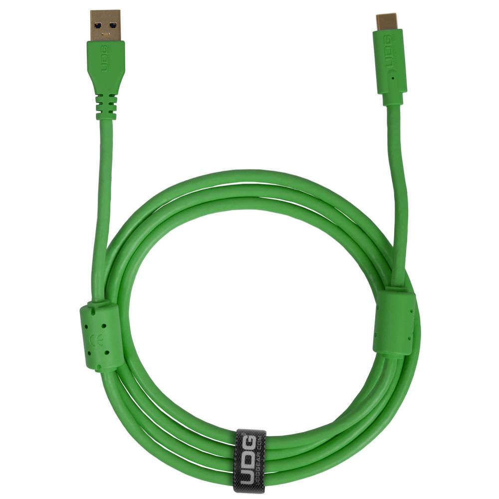 UDG Ultimate Audio Cable USB 3.0 C-A Green Straight 1.5m U98001GR