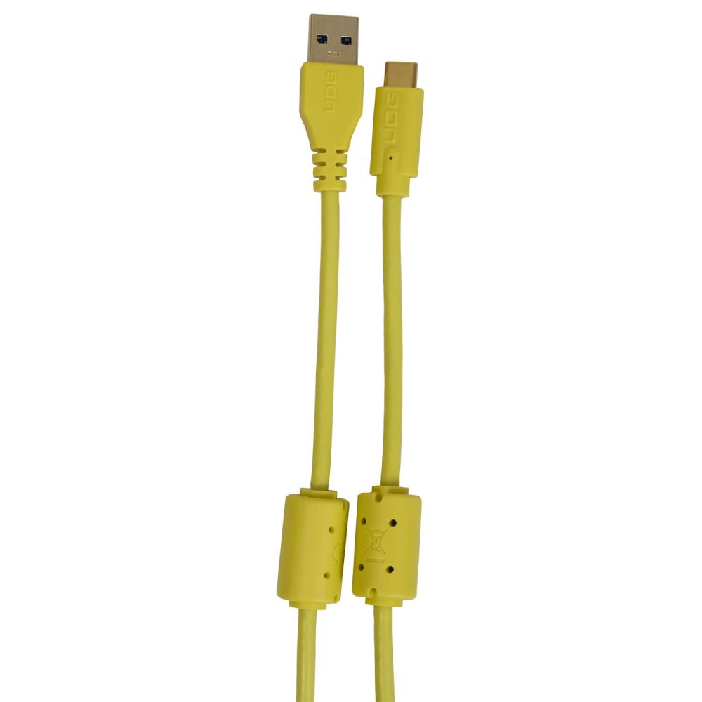 UDG Ultimate Audio Cable USB 3.0 C-A Yellow Straight 1.5m U98001YL