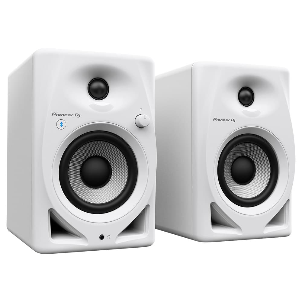Pioneer DJ DM-40D-BT-WH 4" Active Studio Bluetooth Monitors (Pair) White