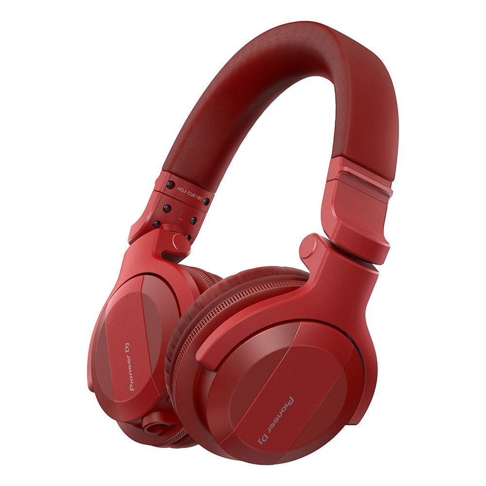 Pioneer DJ HDJ-CUE1BT-R Bluetooth Headphones - Red