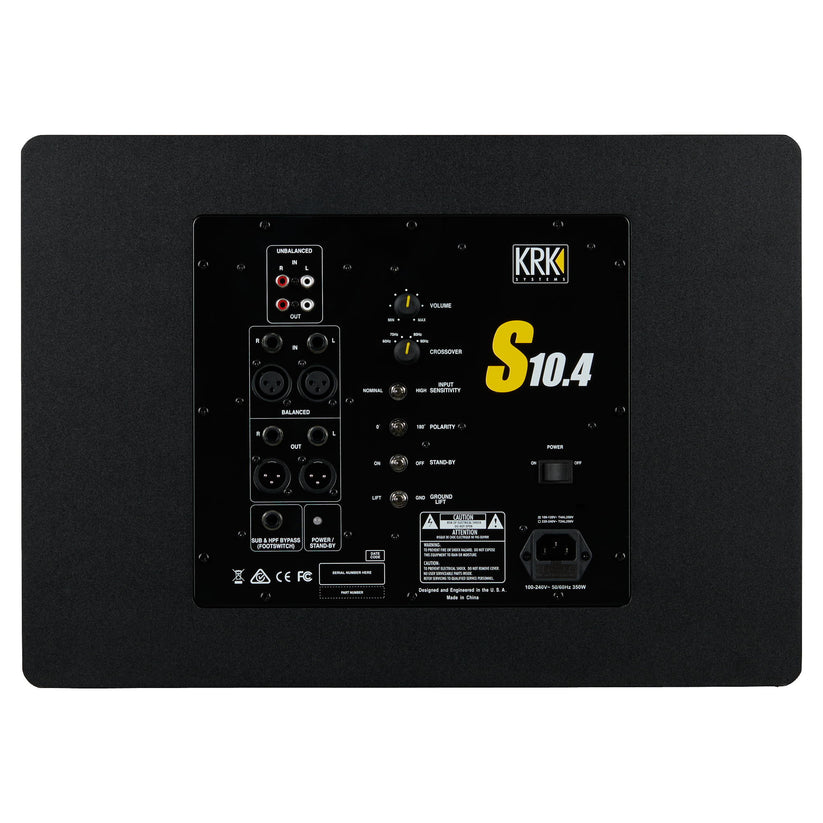 KRK S8.4 Powered 8" Studio Monitor Subwoofer