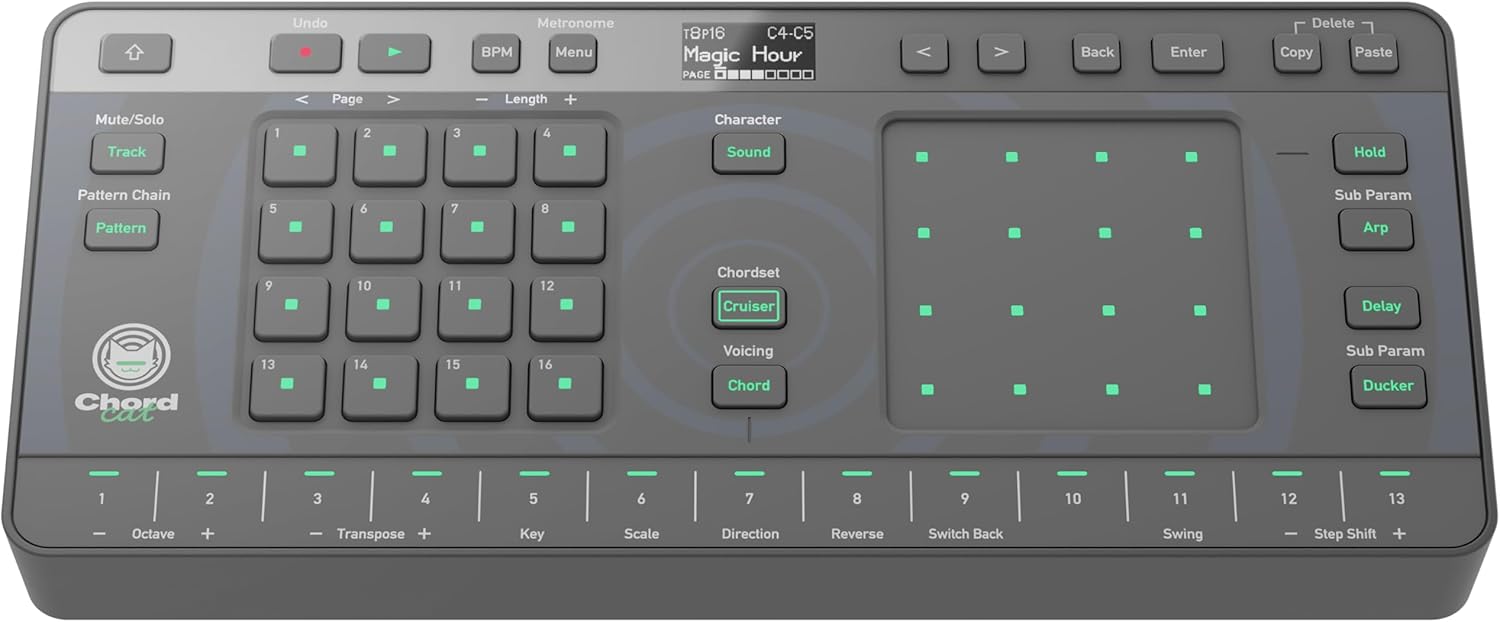 AlphaTheta - Chordcat 8-Track Groovebox