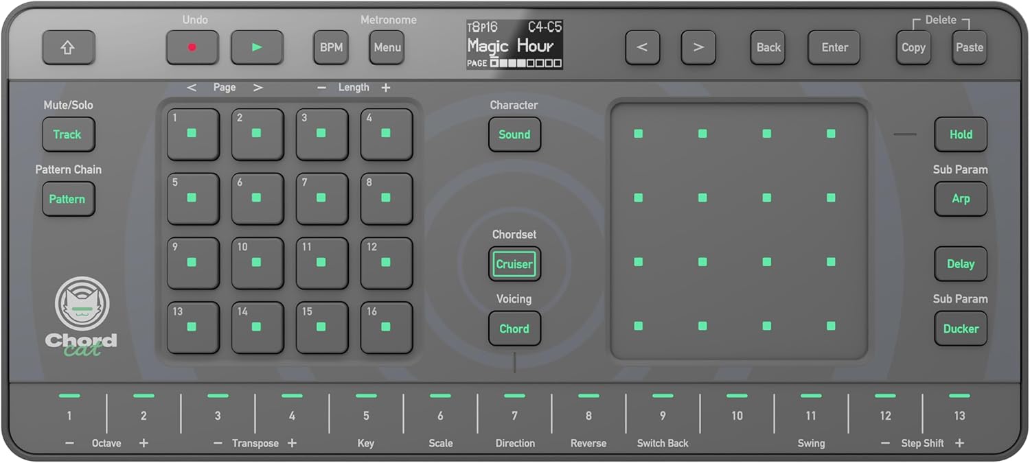 AlphaTheta - Chordcat 8-Track Groovebox