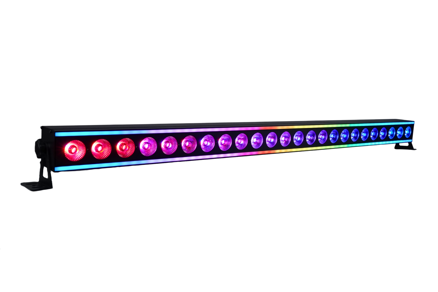 Event Lighting Lite BAR24X4FXL Pixel Bar | RGBW LED Stage Light 24 x 4W RGBW LEDs + 120 x 0.2W RGB LEDs