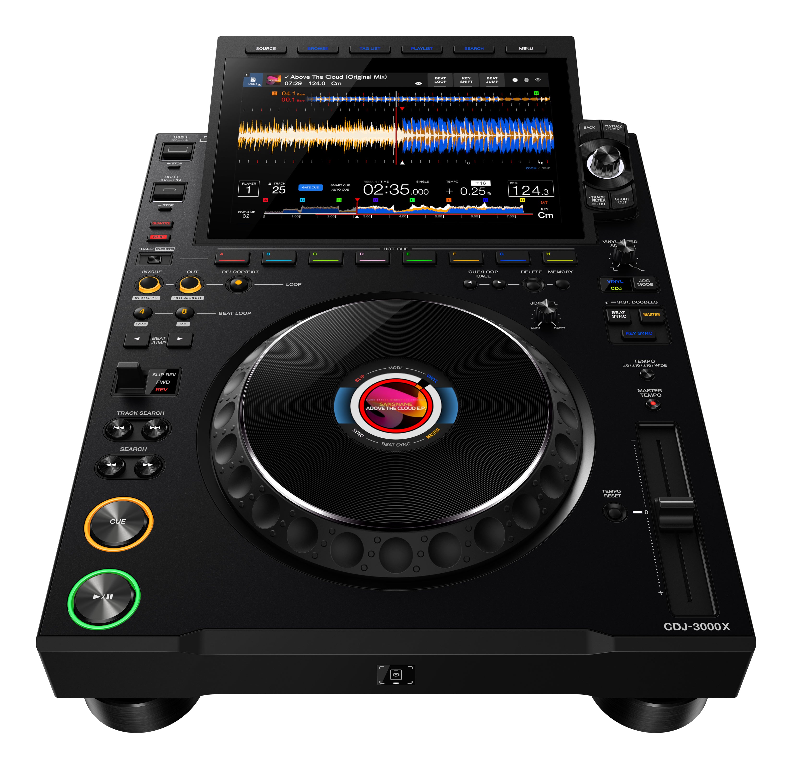 AlphaTheta CDJ - 3000X Professional DJ Media & Controller