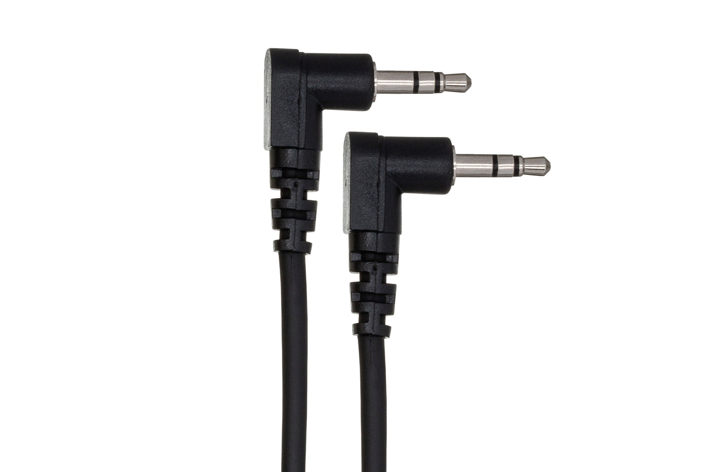 Hosa CMM105RR Stereo Interconnect, Right-Angle 3.5 Mm TRS To Same, 5 Ft / 1.5M