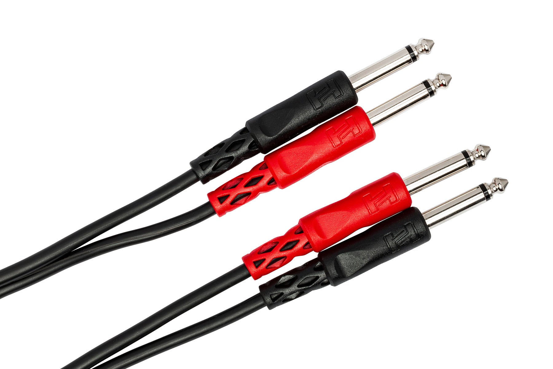 Hosa CPP201 Stereo Interconnect, Dual 1/4 In TS To TS, 1 M