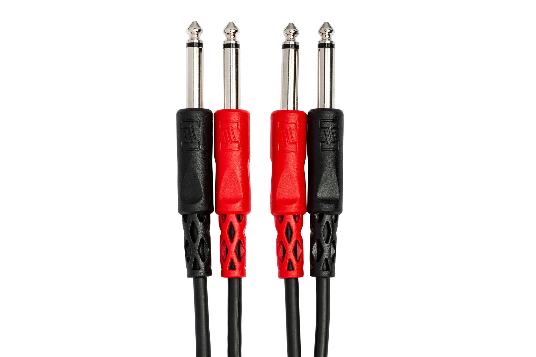 Hosa CPP201 Stereo Interconnect, Dual 1/4 In TS To TS, 1 M