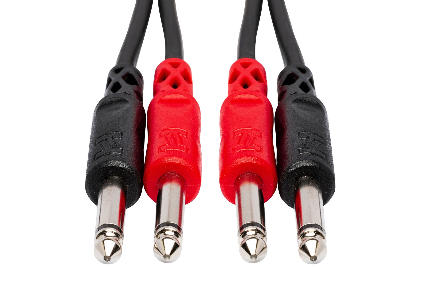 Hosa CPP201 Stereo Interconnect, Dual 1/4 In TS To TS, 1 M