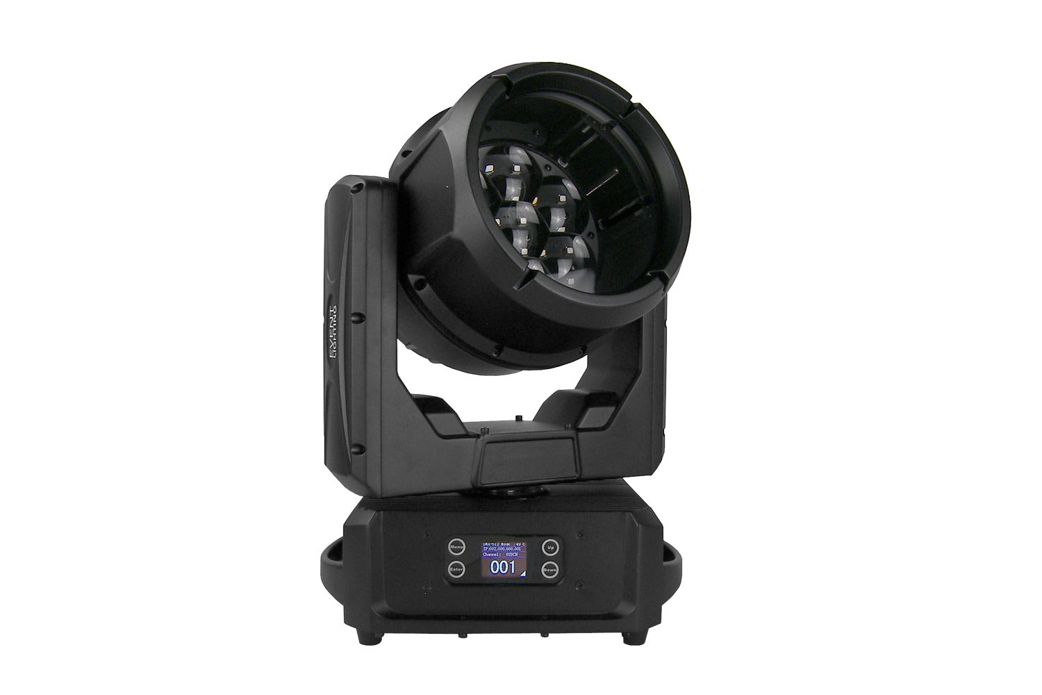 Event Lighting DELUGEM7X60WFX - IP65 Moving Head Zoom Wash with 7 x 60W RGBW  + 28 x 0.5W RGB LEDs