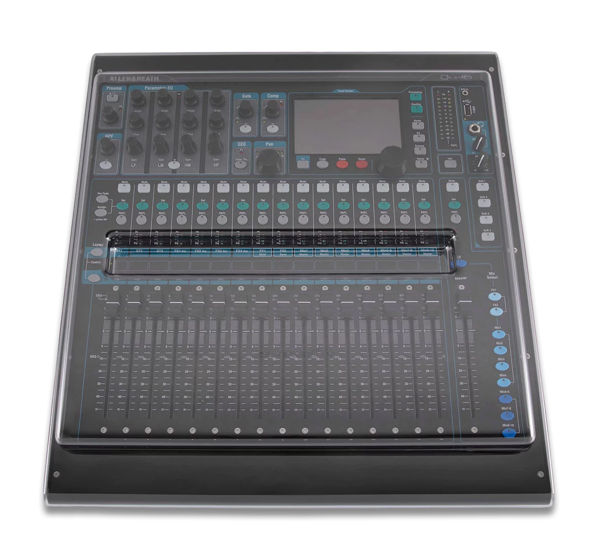 Decksaver Pro Allen & Heath QU 16 Digital Mixer Cover