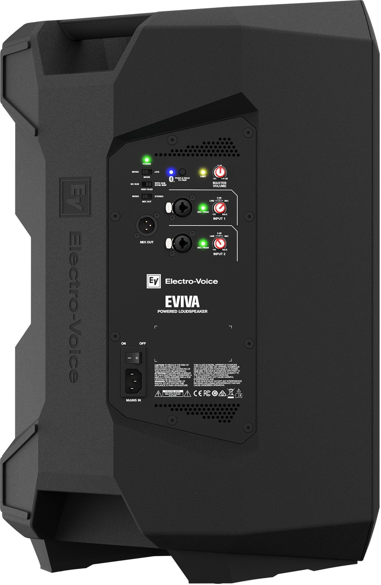 Electro-Voice EVIVA 12P Powered 12" PA Speaker