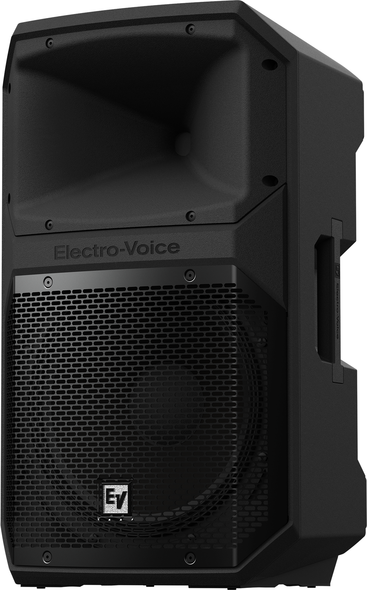 2x Electro-Voice EVIVA 12P Powered 12" PA Speakers Soundking Stands & Cables