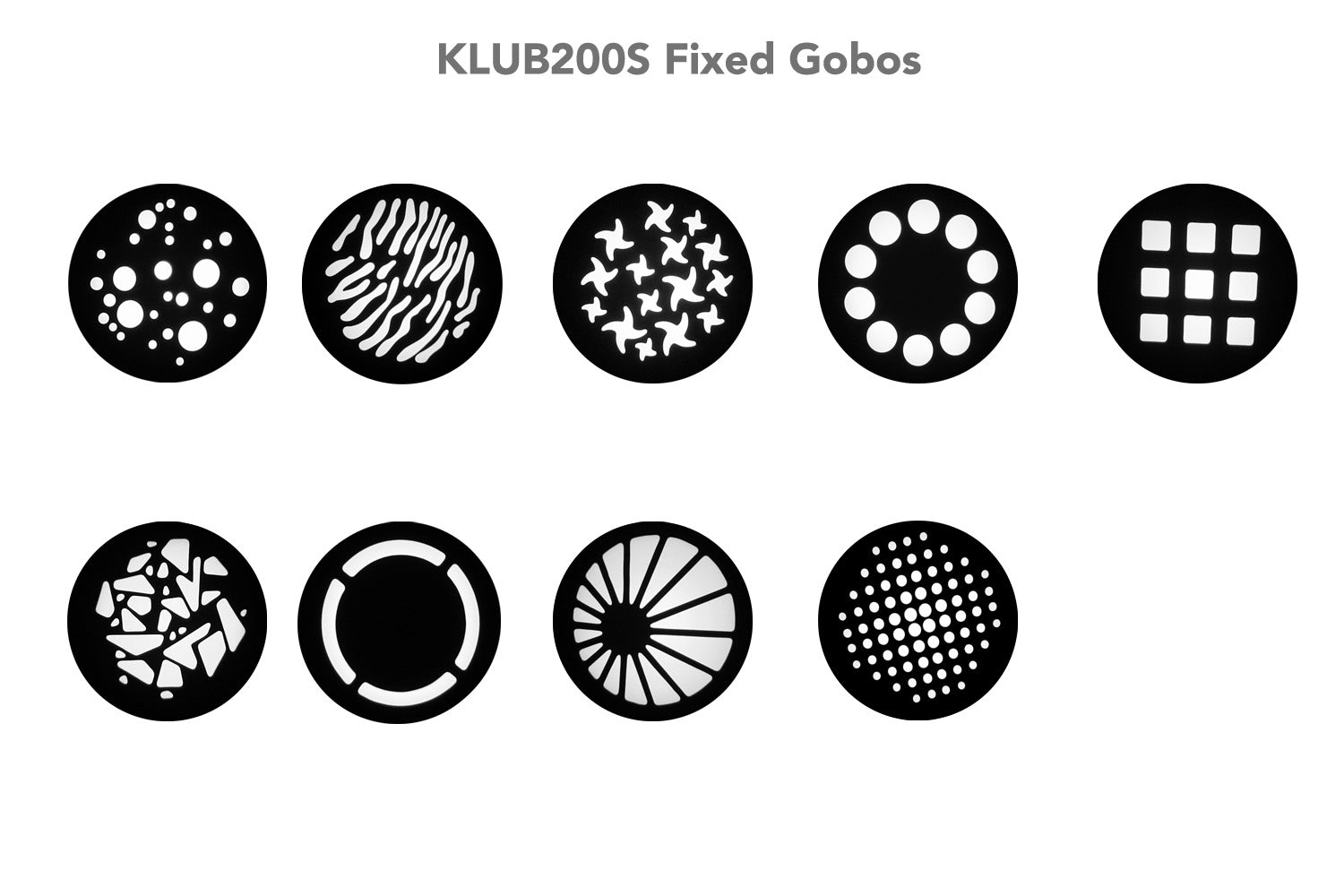 Event Lighting KLUB200S - 200W LED Scanner