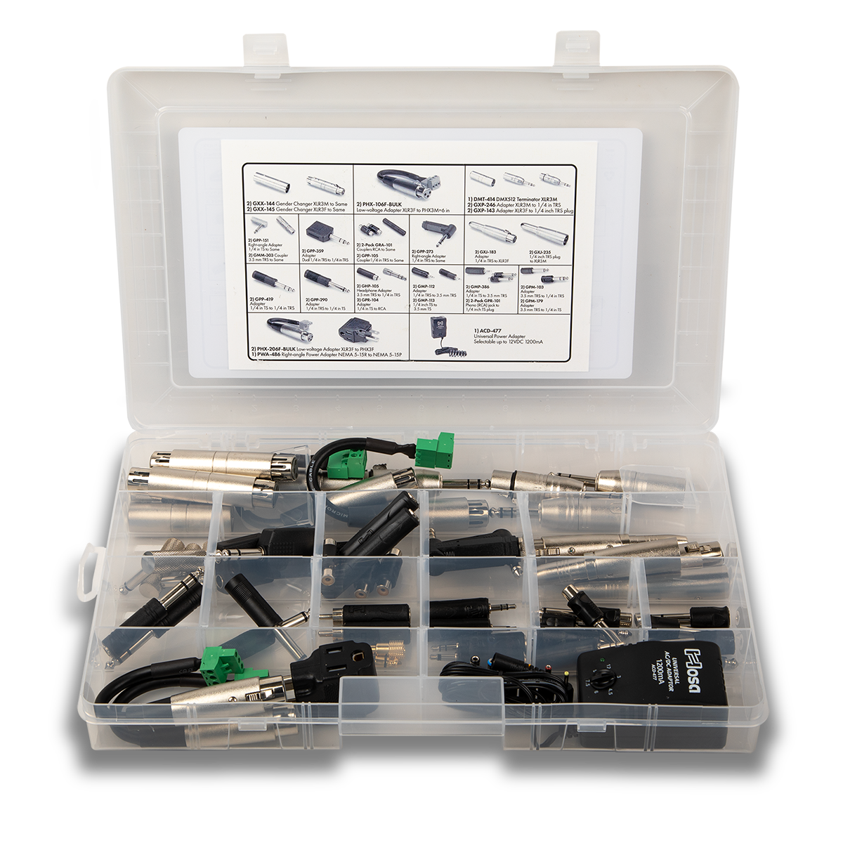 Hosa MAK-582 Patch Pal Multi Adapter Kit