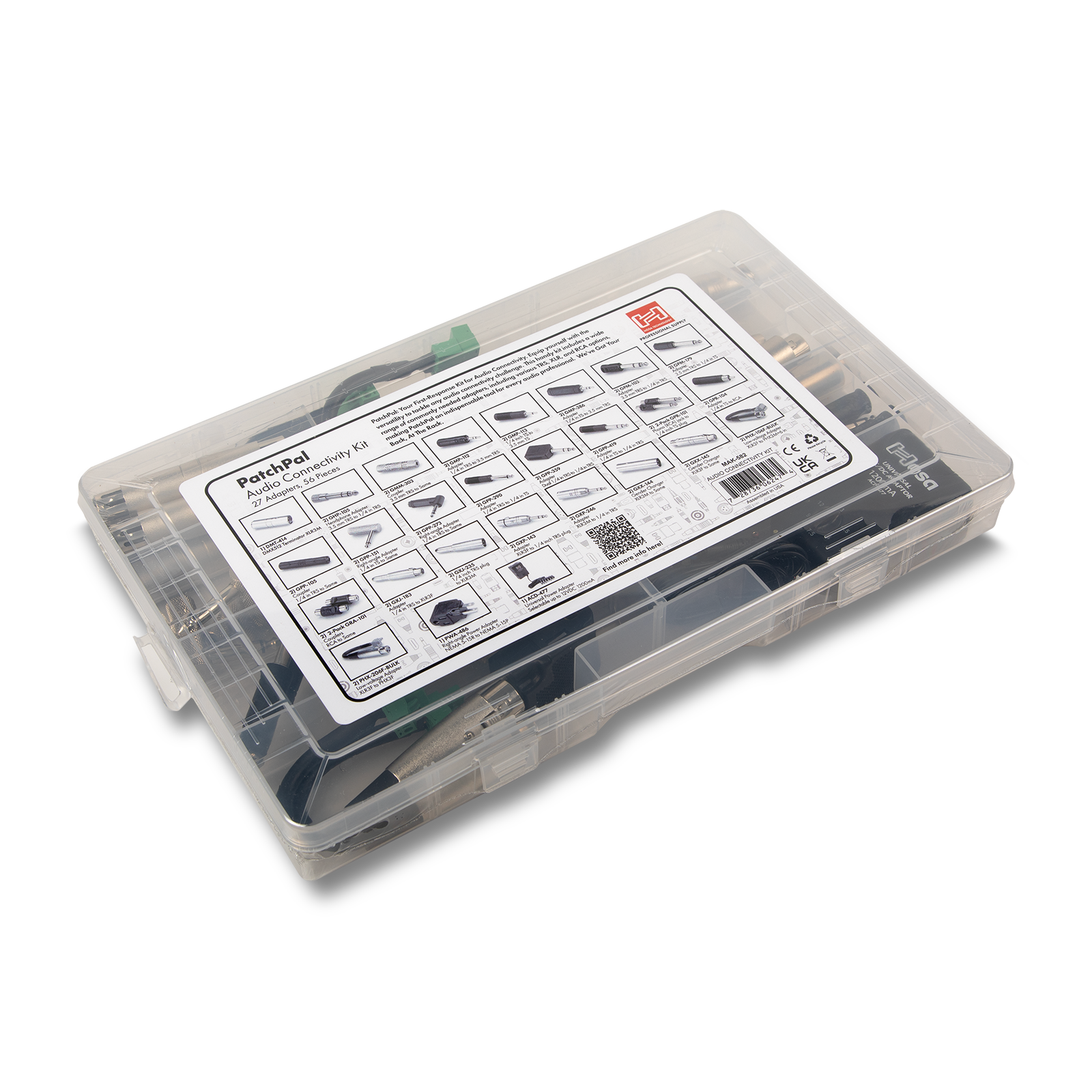 Hosa MAK-582 Patch Pal Multi Adapter Kit
