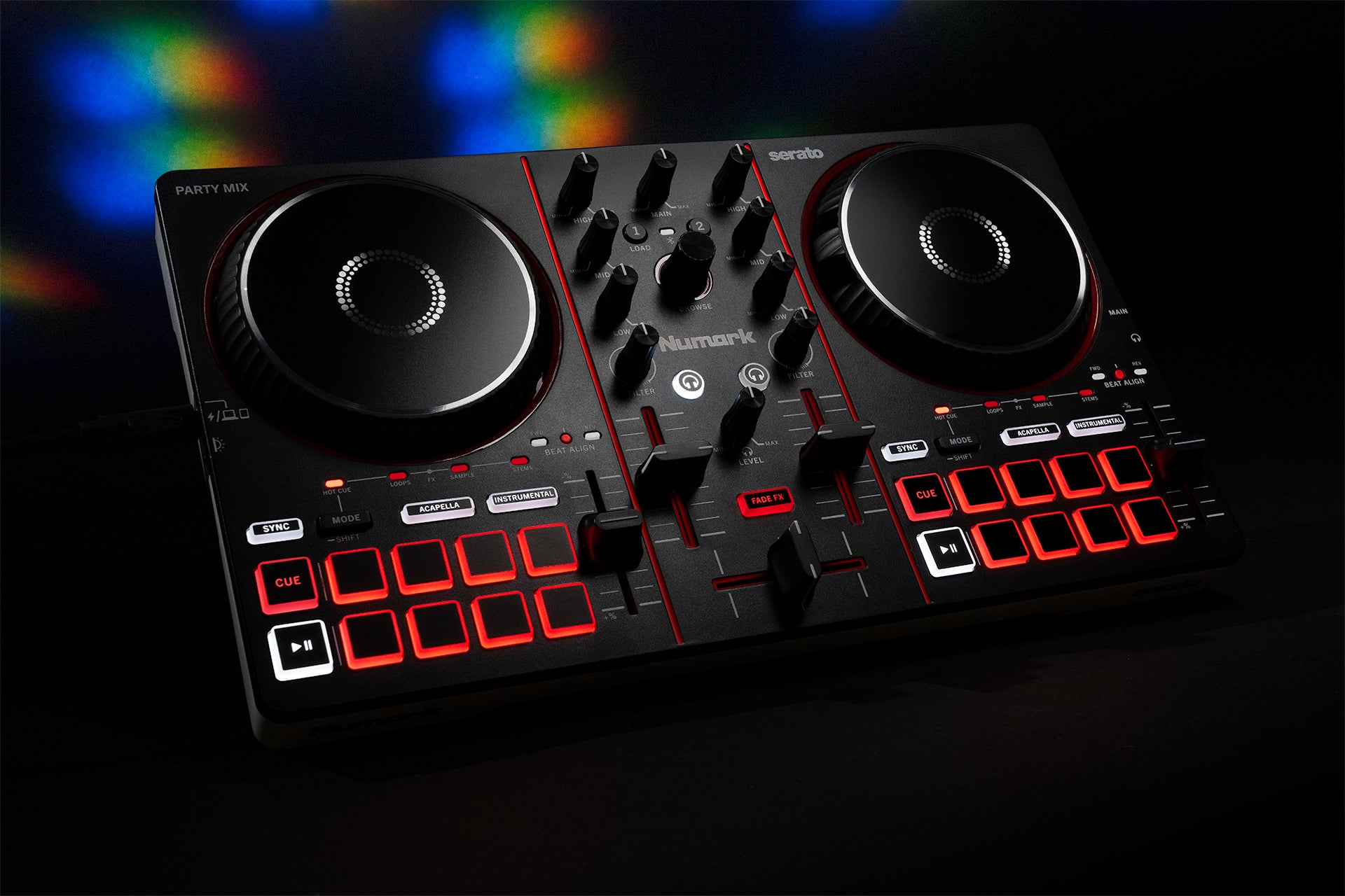 Numark - Party Mix III  DJ Controller with Built-in Light Show