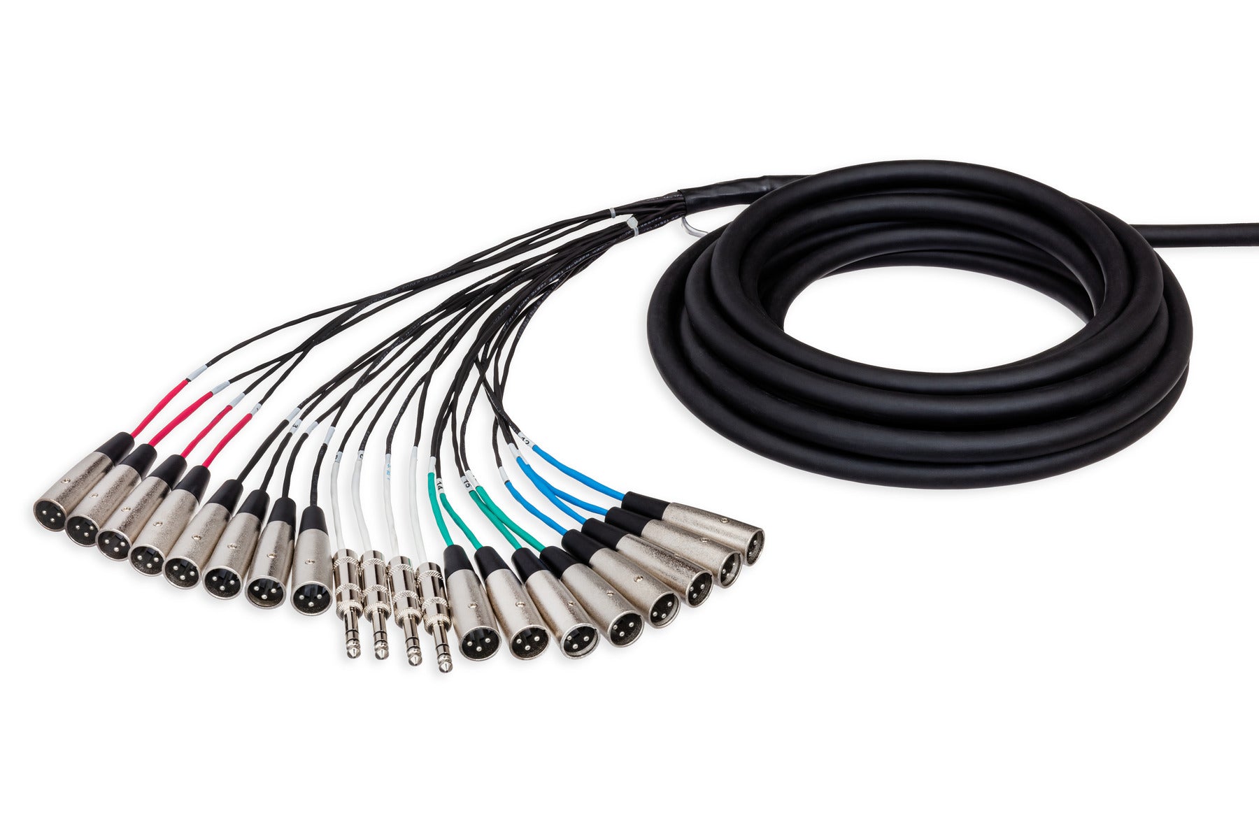 Hosa SH16X4100 Pro-Conex Stage Box Snake,  16 X XLR Sends And 4 X 1/4 In TRS Returns, 100 Ft / 30M