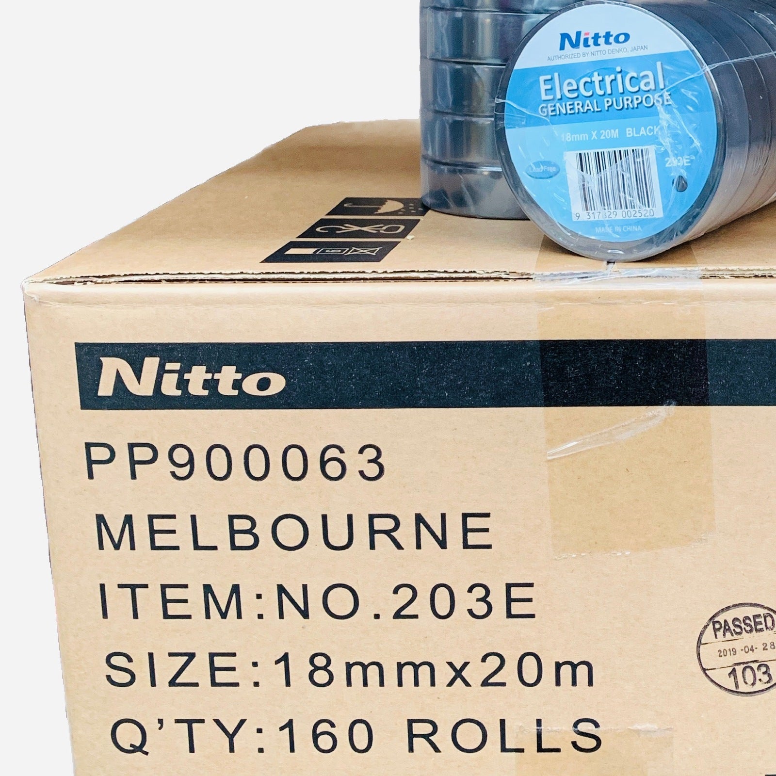 Nitto Electrical Tape - 18mm x 20m - Black