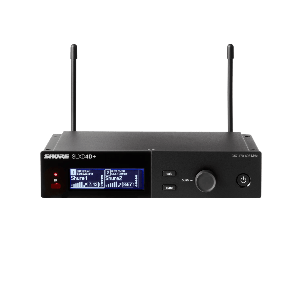 Shure SLXD24D+/B58 H58 Dual Wireless Microphone System