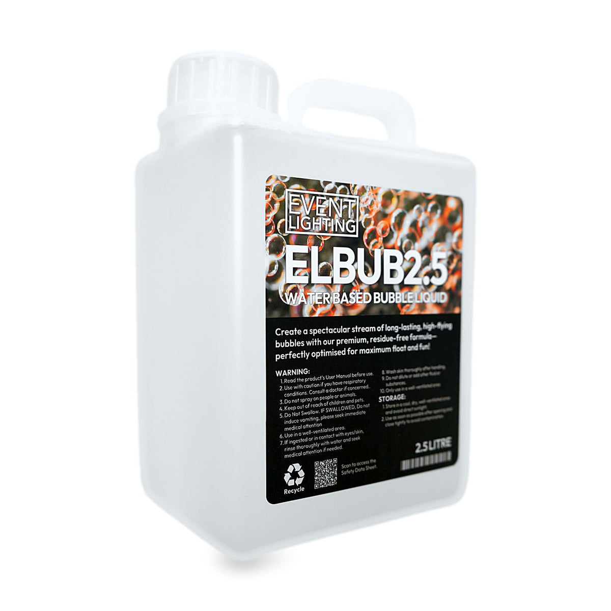 Event Lighting ELBUB2.5 Bubble Fluid 2.5L