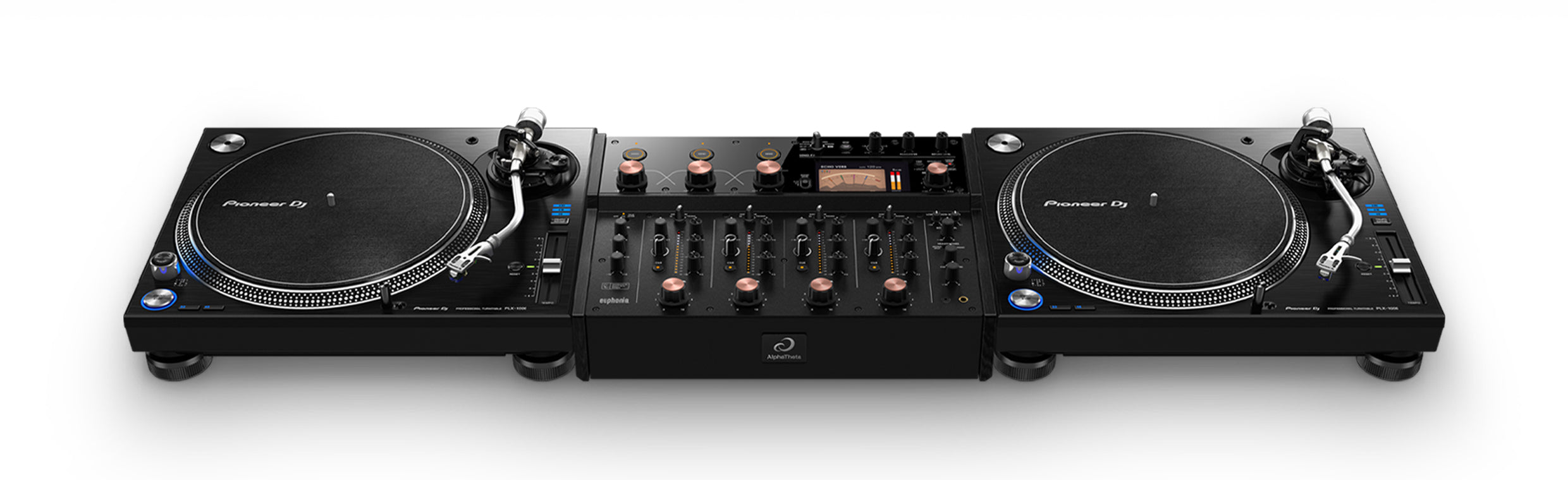 AlphaTheta Euphonia Professional 4x Channel Rotary Mixer & Rupert Neve Transformer