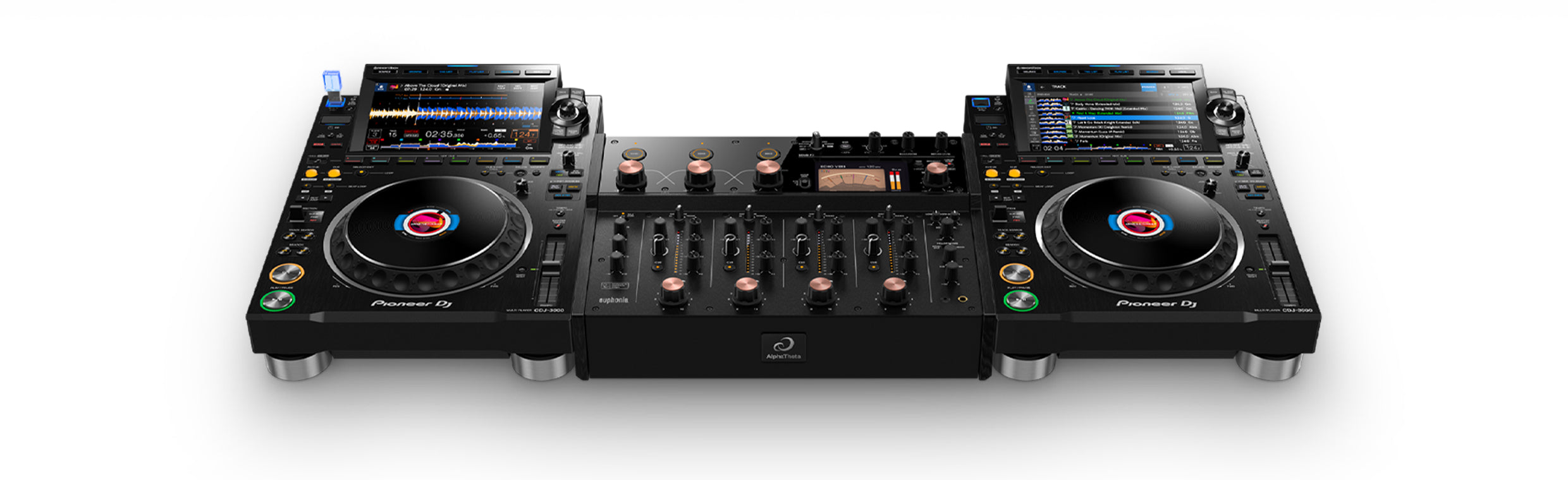 AlphaTheta Euphonia Professional 4x Channel Rotary Mixer & Rupert Neve Transformer