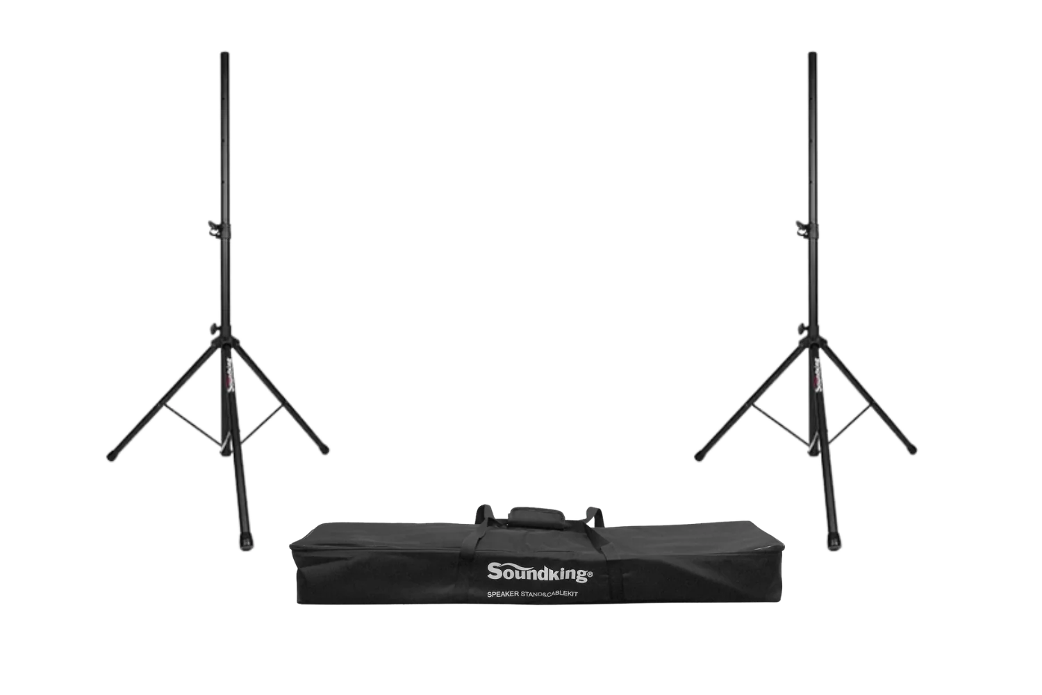 SoundKing ESB400PK - Pack of 2 x ESB400 Speaker Stands with Carry Bag