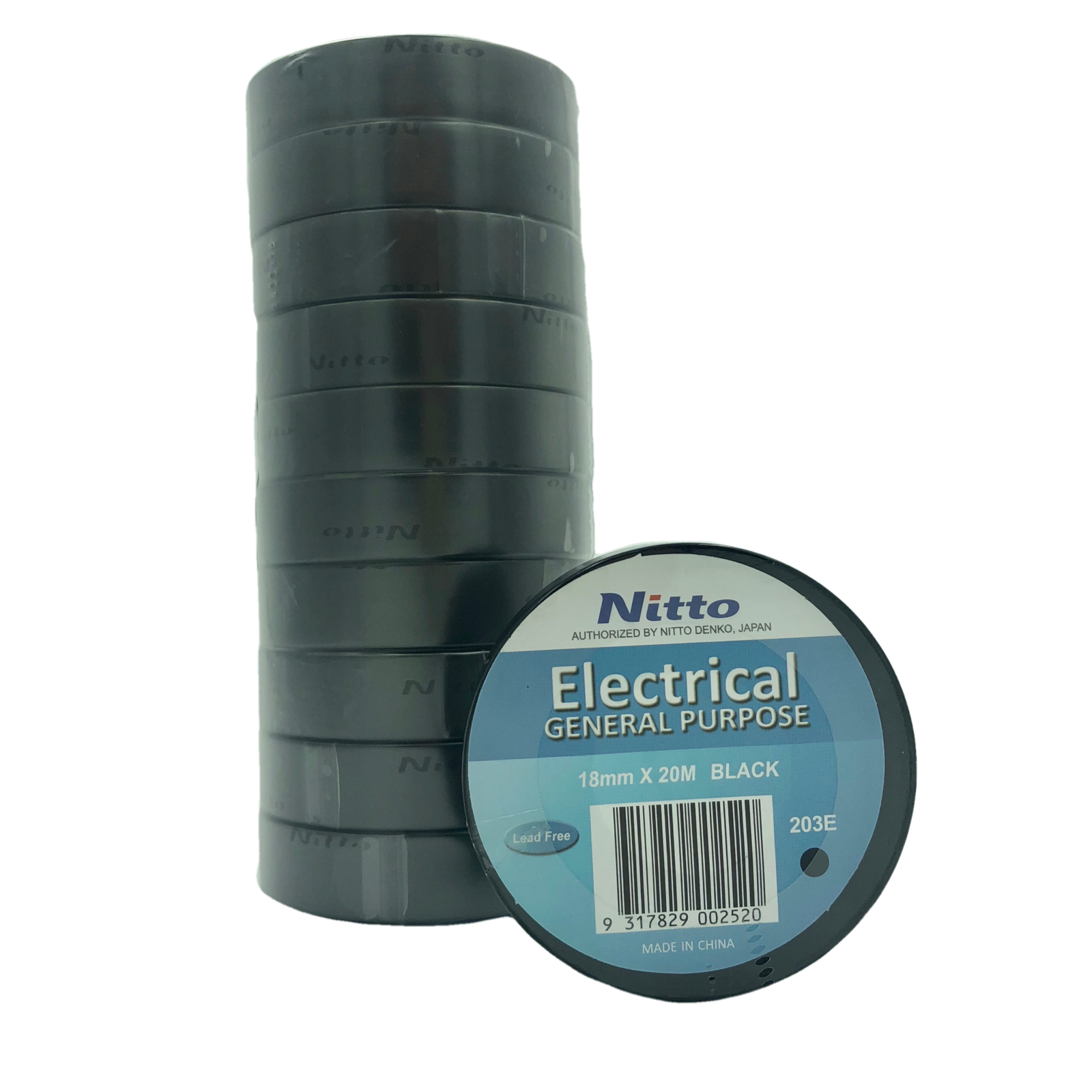 Nitto Electrical Tape - 18mm x 20m - Black