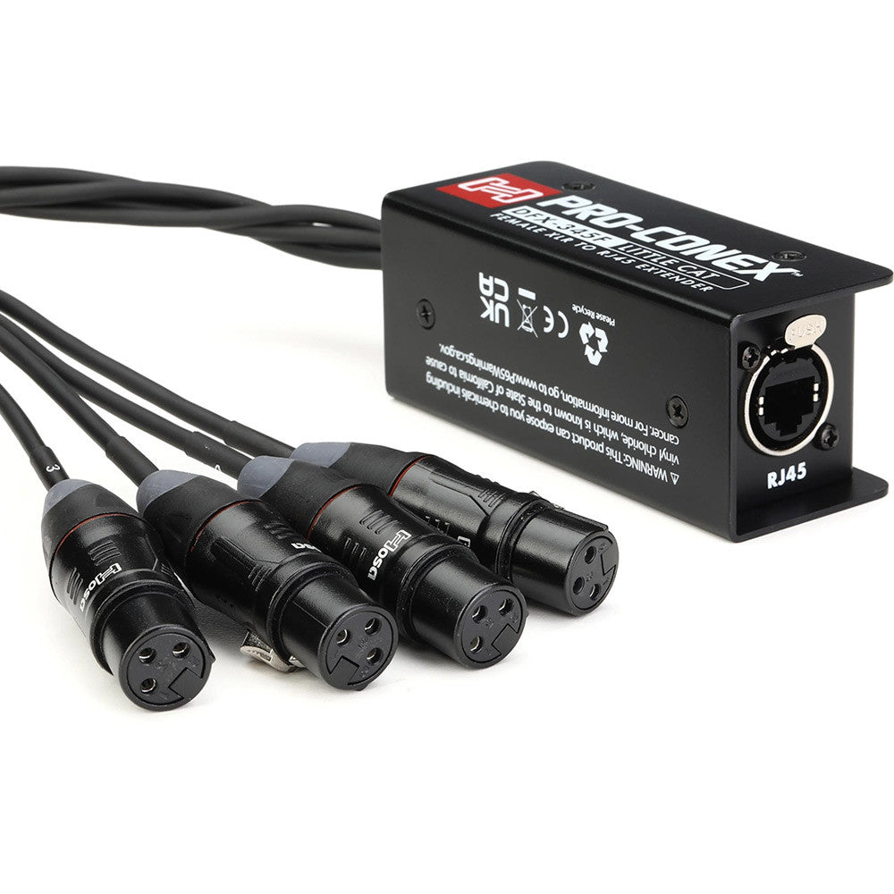 Hosa DFX345F Pro-Conex Female XLR to RJ45 Extender
