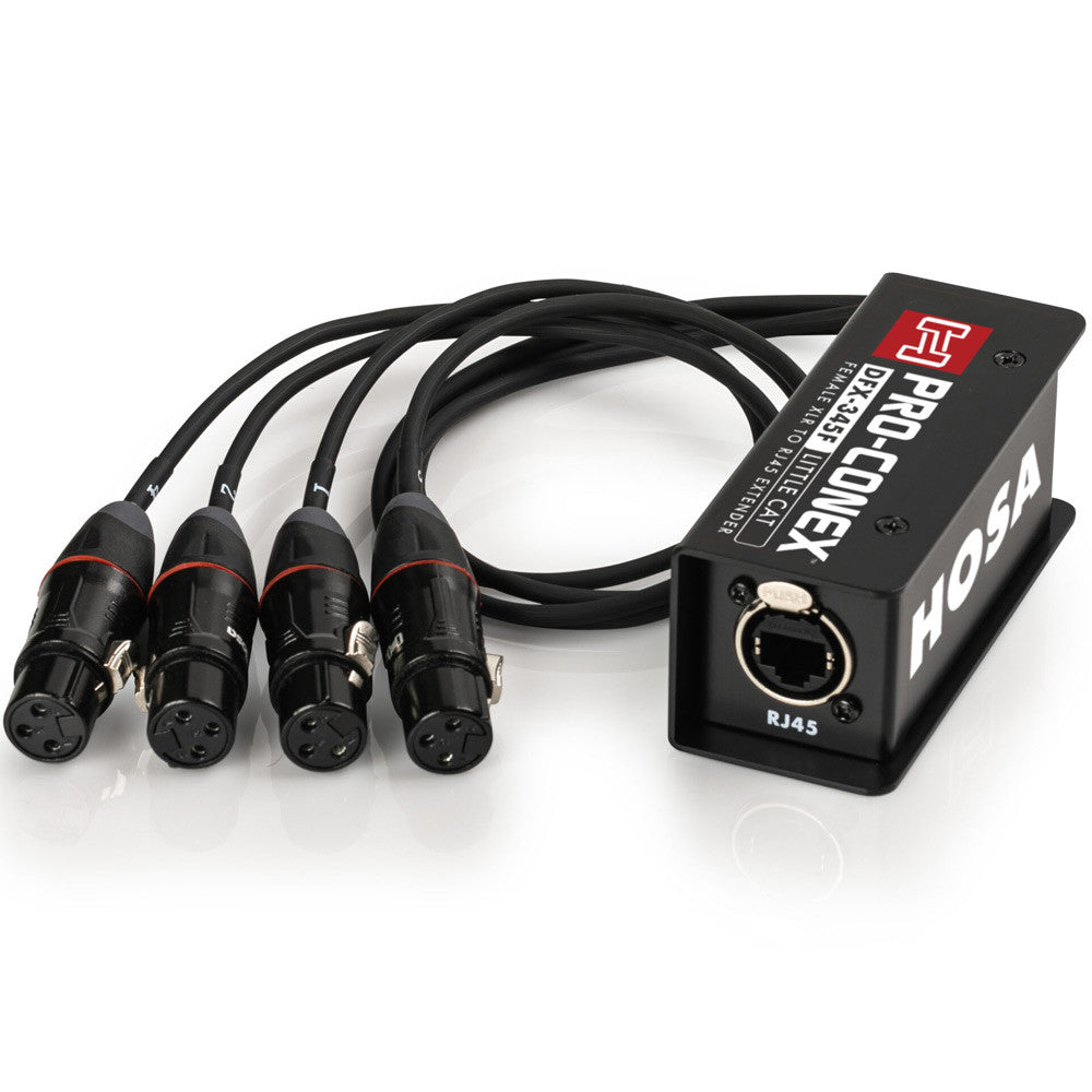 Hosa DFX345F Pro-Conex Female XLR to RJ45 Extender