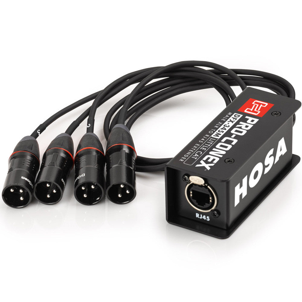 Hosa DFX345M Pro-Conex Male XLR to RJ45 Extender