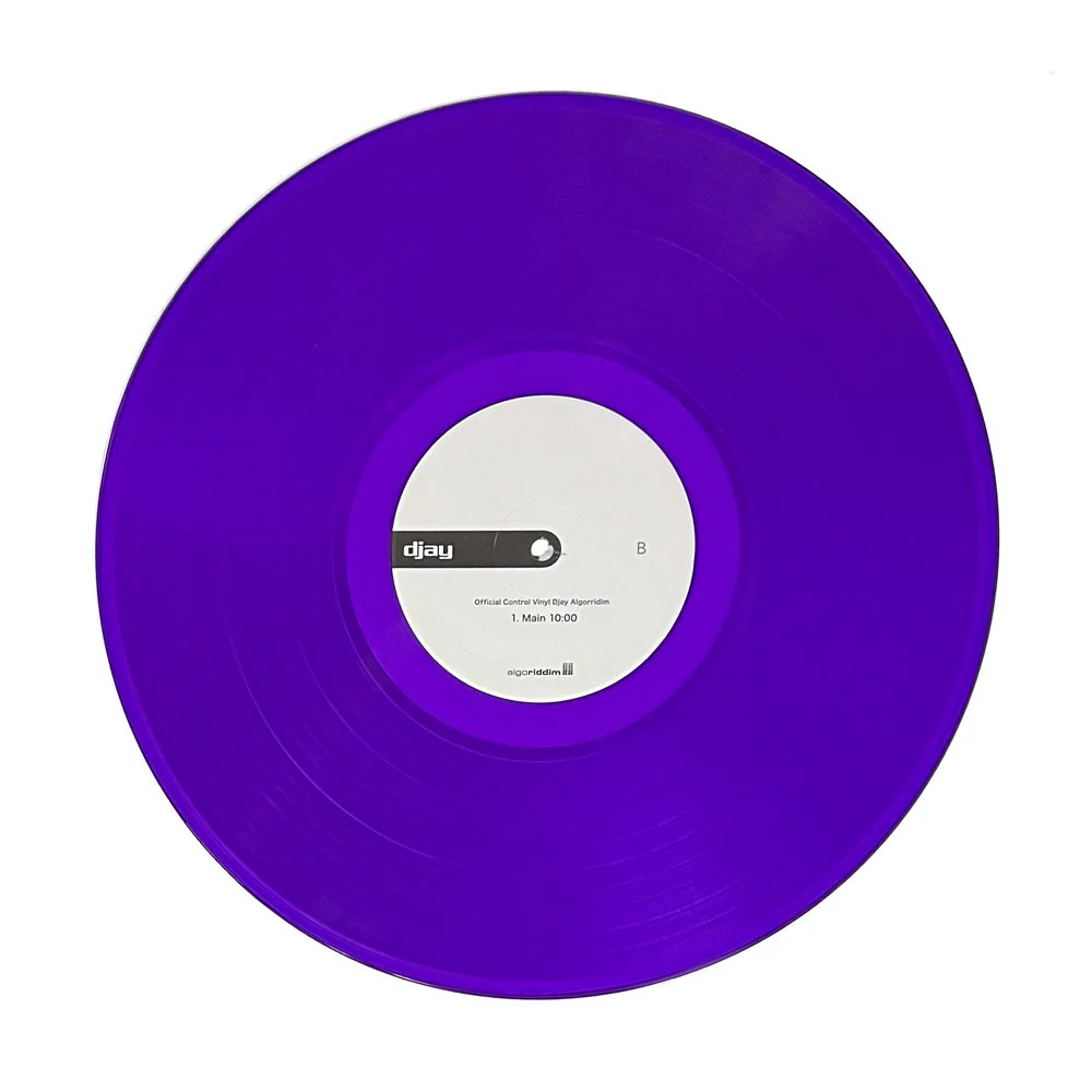 DJ Q-Bert x Shortkut x D-Styles - Fugitives Of Funk - PRO AI Control Vinyl (Clear Purple 12" Single)