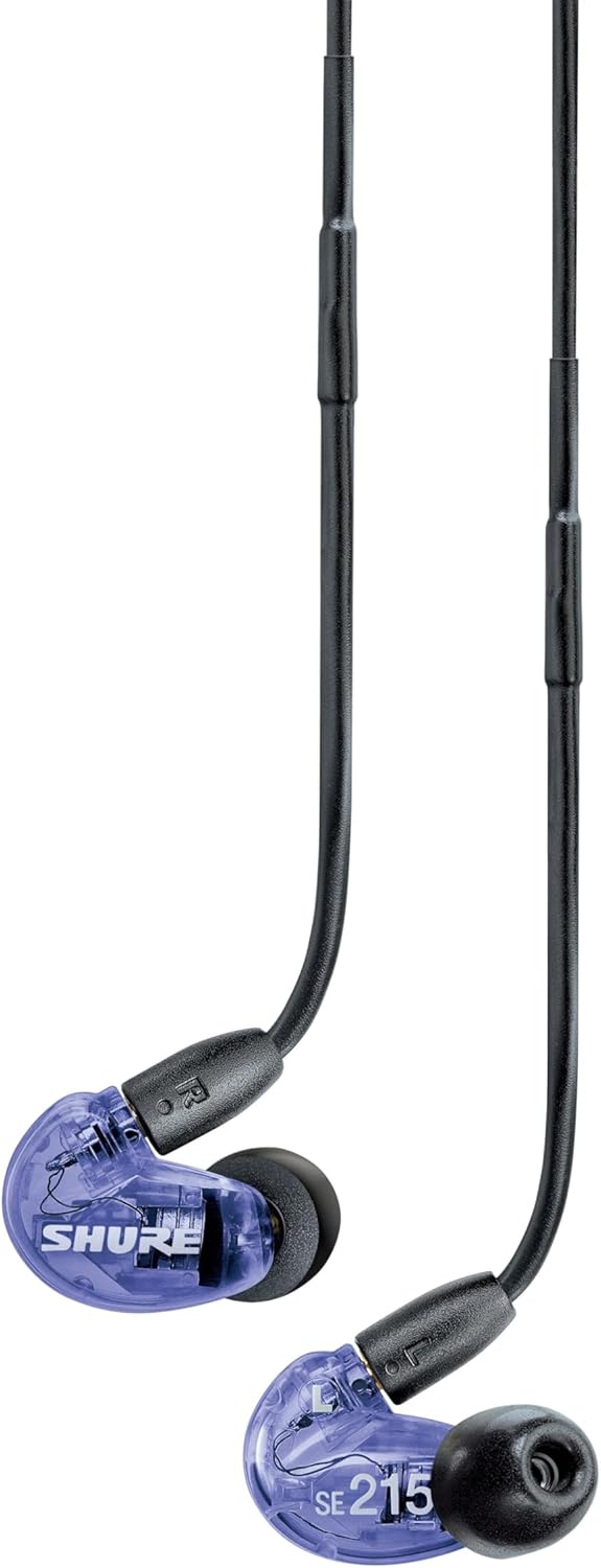 Shure SE215 Sound Isolating Earphones Special Edition Purple
