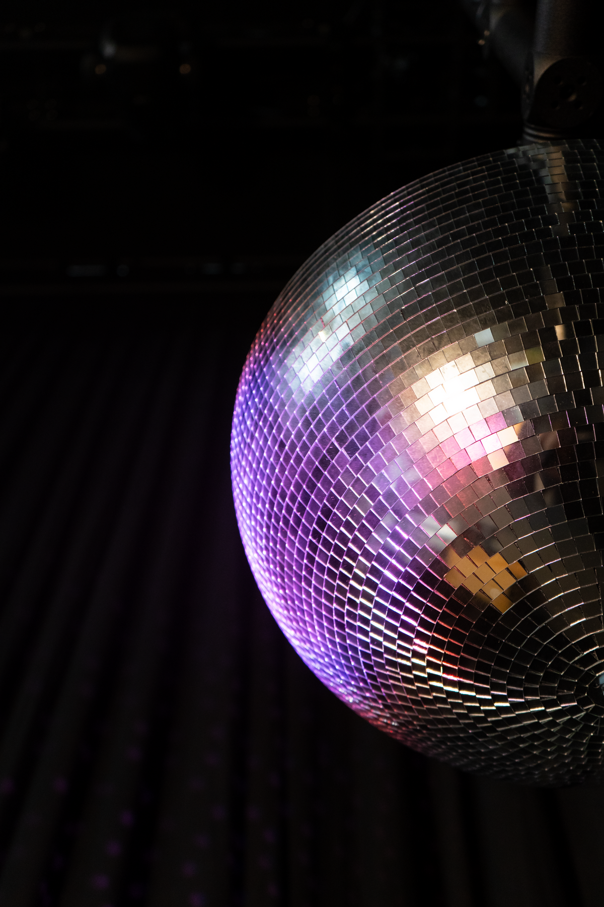 Event Lighting Party MB20H 50cm (20-inch) Half Mirror Ball with Motor